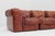 1970s Vintage Seven Modular Sofa in Cognac Leather from Salotti, Italy, 1970s, Set of 5 For Sale - Image 5 of 14