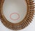 Vintage Italian Rattan Wall Mirror, 1960s For Sale - Image 6 of 11