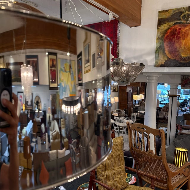 Robert Abbey Porter Nickel Light Pendant For Sale - Image 9 of 12