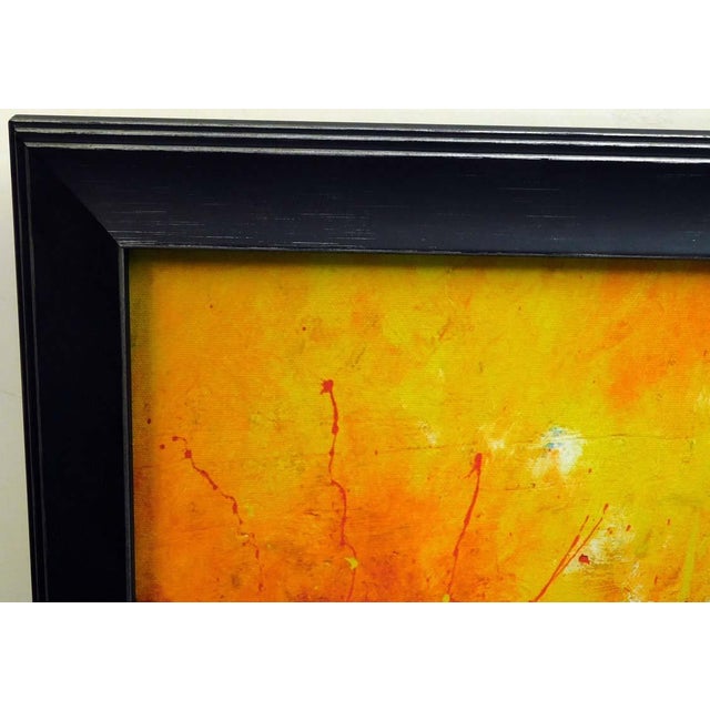 Impressionist Earl Biss "Breaking Through an Autumn Grove"#13 Custom Framed 35.5" X 45"Giclee For Sale - Image 3 of 4