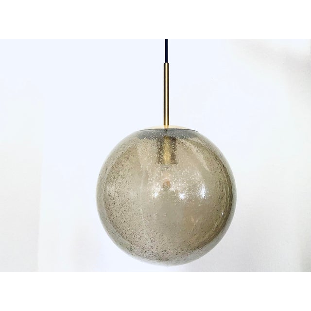 Mid-Century Globe Air Bubbles Ball Hanging Lamp from Peill & Putzler, 1960 For Sale - Image 6 of 13