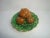 Antique Majolica Trompe l'Oeil Walnut Plate For Sale In Richmond - Image 6 of 6