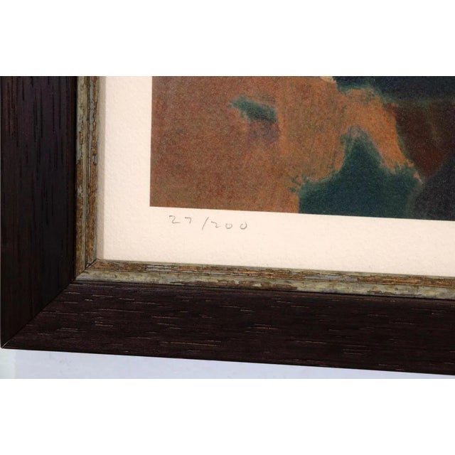 John Maxon Discovery Signed Contemporary Lithograph on Paper 27/200 Framed 1994 For Sale - Image 10 of 11