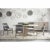 Transitional 54-72" Solid Wood Round Extendable Dining Table by Essentials for Living For Sale - Image 3 of 6