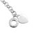 Tiffany and Co. Tiffany & Co. Heart Tag Toggle 925 Sterling Silver Charm Pendant Link Necklace For Sale - Image 4 of 8