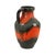 A magnificent large orange "Fat Lava" vase by Carstens (West Germany), dating from the 1960s or 1970s; numbered 7315-45 on...
