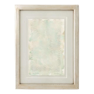 Jane Logemann "Sea Arabic" Watercolor, 1999 For Sale