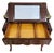 Antique French Bronze & Inlaid Mahogany Flip Top Game Table Desk For Sale - Image 16 of 18