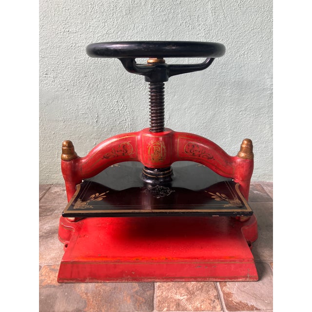 This is a wonderful antique Book Press that was featured at the historic 1893 Chicago World's Fair, the Columbian...