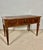French French Louis XVI Style Walnut Writing Desk with Leather Top, Early 20th Century For Sale - Image 3 of 8