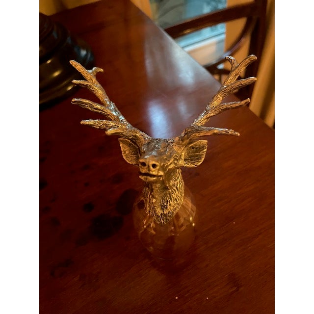 Frankli Wild Shot Glasses With Pewter Wild Animal Bases- Set of 6 For Sale - Image 4 of 9