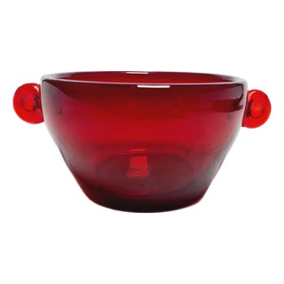 Postmodern Vase from Wołomin Glassworks, Poland, 1970s For Sale