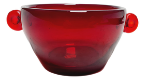 Postmodern Vase from Wołomin Glassworks, Poland, 1970s
