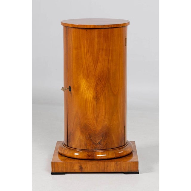 Antique biedermeier column cabinet southern germany cherry wood first half of the 19th century dimensions: h x w x d: 81 x...