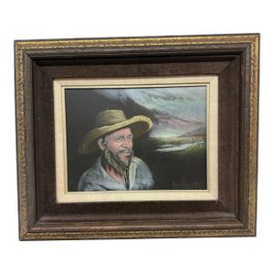 Carlo Wahlbeck Original Painting, Signed + Framed