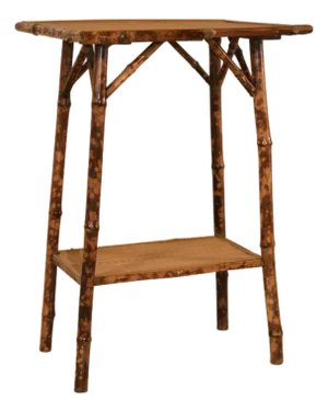 19th Century Tortoise Bamboo Side Table From France