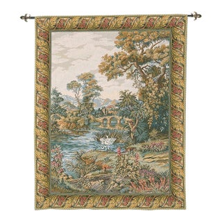 Riverside Loom Woven Tapestry - 164 X 127 Cm (5'5" X 4'2") - Requires Rod Size 3 For Sale