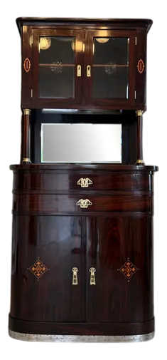 Art Nouveau Cupboard, 1890s