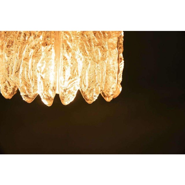 Vintage Glass Hanging Lamp from Orrefors For Sale - Image 17 of 18