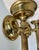 French Devoluy Hand Torch Brass Wall Sconces For Sale - Image 9 of 18