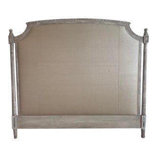 French Provincial Custom-Made King Headboard For Sale