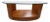 Postmodern Cognac Leather & Glass Oval Coffee Table With Sculptural Base For Sale