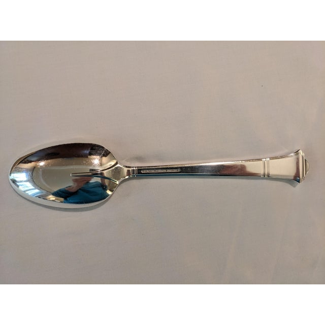 Tiffany and Co. Sterling Silver Tiffany "Windham" Serving Spoon Tablespoon, No Monogram For Sale - Image 4 of 11