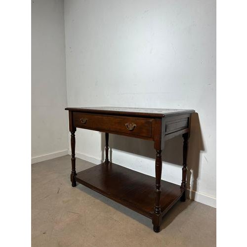 English Oak Side Table For Sale - Image 4 of 6