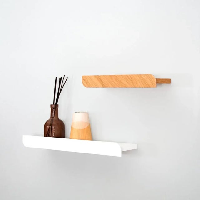 Our Cielo Shelf is a unique minimalist wall piece perfect for placing decoration with a careful design that highlights its...
