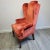 1970s Queen Anne Wingback Chair by Walker For Sale - Image 5 of 8