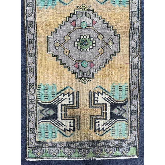 Contemporary Turkish Yastik Rug 1'8" x 3'4" For Sale - Image 3 of 5