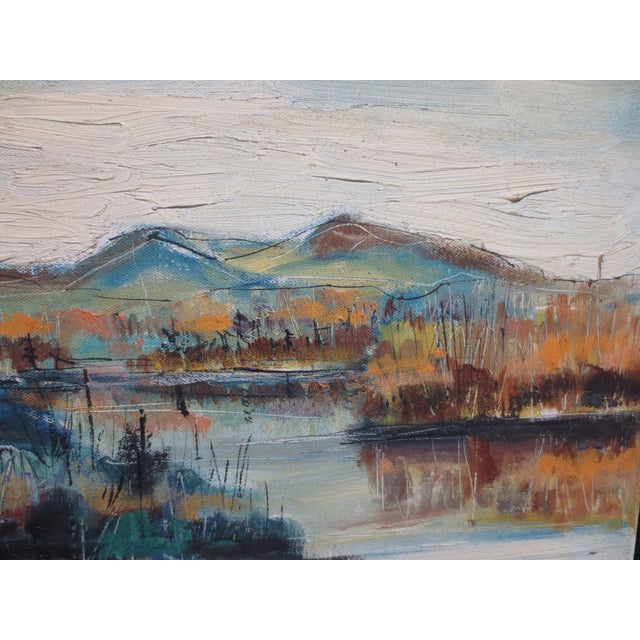 Paul Emile Genest Expressionist Landscape For Sale - Image 10 of 10