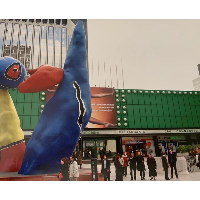 La Defense, Paris Original photograph by Louise Weinberg. C-Print 11 x 14"
