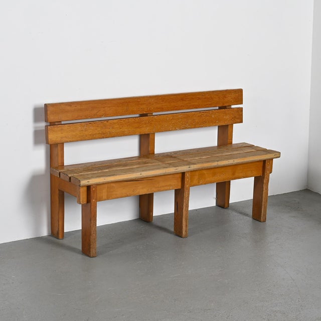 Benches by Christian Durupt for La Plagne, 1960s, Set of 2 For Sale - Image 4 of 16