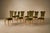 Wood Brazilian Modern Set of Eight Dining Chairs in Pau Marfim and Olive Green Mohair by Giuseppe Scapinelli, 1950s, Brazil For Sale - Image 7 of 18
