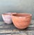 Late 20th Century Vintage Washed Terracotta Planter Bowls - Set of 2 For Sale - Image 5 of 12