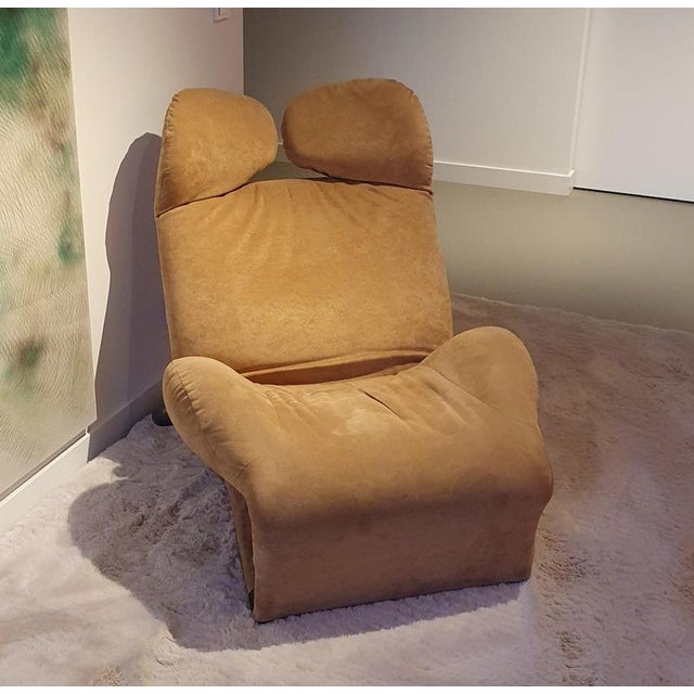 Vintage Wink Lounge Chair by Toshiyuki Kita for Cassina, 1980s For Sale - Image 9 of 15