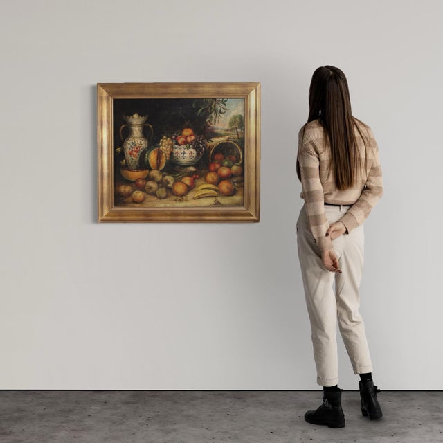 Spanish Still Life, 1930, Oil on Canvas For Sale - Image 12 of 16