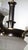 19th Century Antique French Brass and Glass 6-Light Chandelier, 1890s For Sale - Image 5 of 14