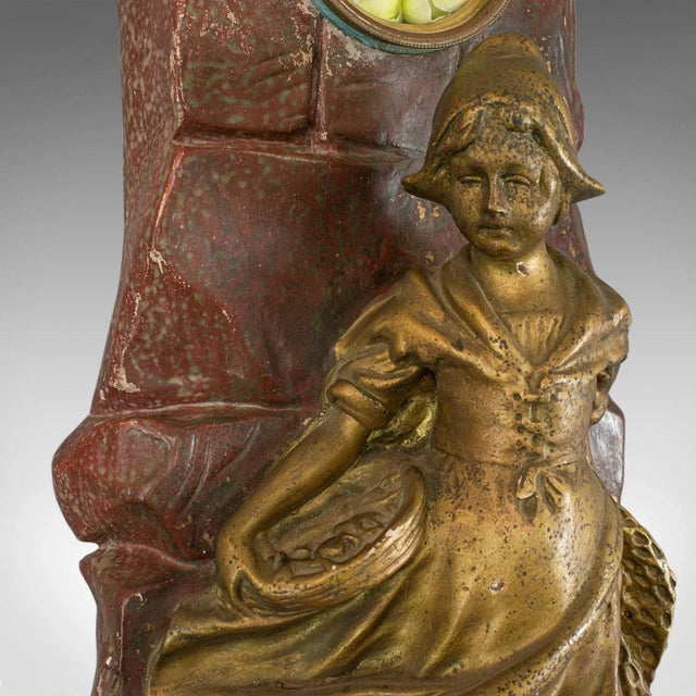 Sculpture Materials Late 19th Century Art Nouveau Gilt Statue Figurine For Sale - Image 7 of 9