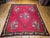 Vintage Turkish Bessarabian Kilim, Handwoven Wool, Floral Pattern, Red & Black, 11x13 For Sale - Image 4 of 13