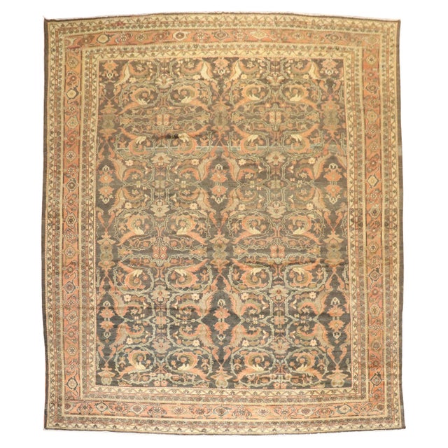 Antique Persian Malayer Rug For Sale - Image 15 of 18