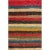 Vintage Gabbeh Tribal Rug in Polychromatic Stripes and Geometric Patterns For Sale In New York - Image 6 of 7