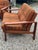 1960s Vintage Scandinavian Living Room Set in Teak and Fabric, 1970s, Set of 2 For Sale - Image 5 of 12