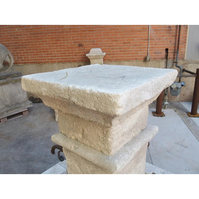 Auriol French Octagonal Village Style Center Fountain From the South of France For Sale - Image 4 of 18