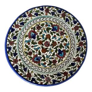 Turkish Decorative Ceramic Pottery Wall Plate
