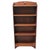Brown Art Deco Bookcase with Mouldings, 1930 For Sale - Image 8 of 8