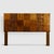 1960s Lane Staccato Attributed Vintage Brutalist Mid Century Modern Queen Headboard C. 1960s For Sale - Image 5 of 5
