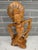 An absolute museum-grade masterpiece of late mid-century Balinese modernism, this striking 12½-inch sculpture depicts a...