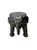 Wood Late 20th Century Solid Hand-Carved Wood Elephant Stool, Plant Stand / Side Table For Sale - Image 7 of 10